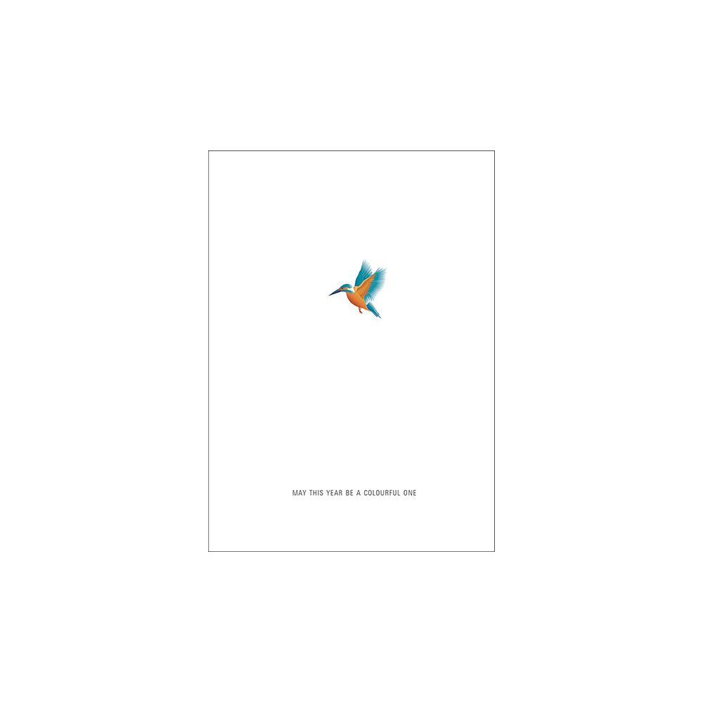 068. May this year be a colourful one* Studio Mira greeting cards