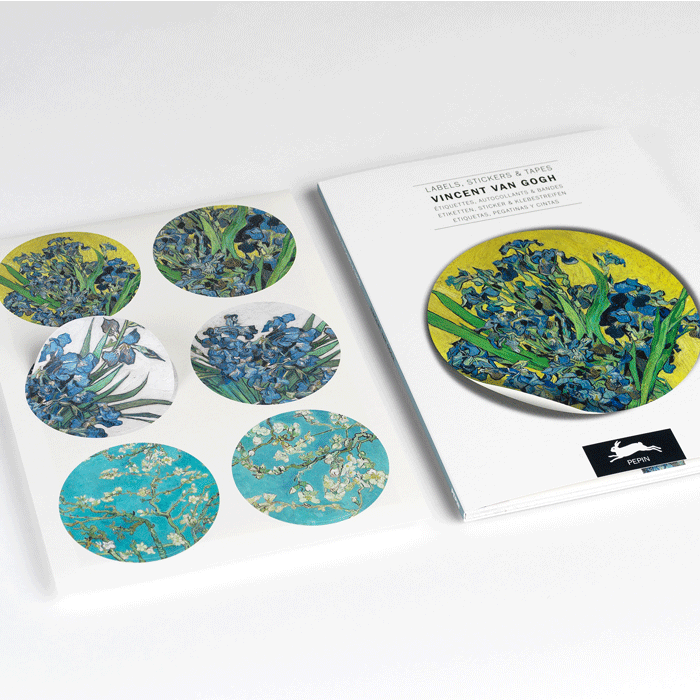 LST09 Vincent Van Gogh * Labels, Stickers en Tape * The Pepin Press