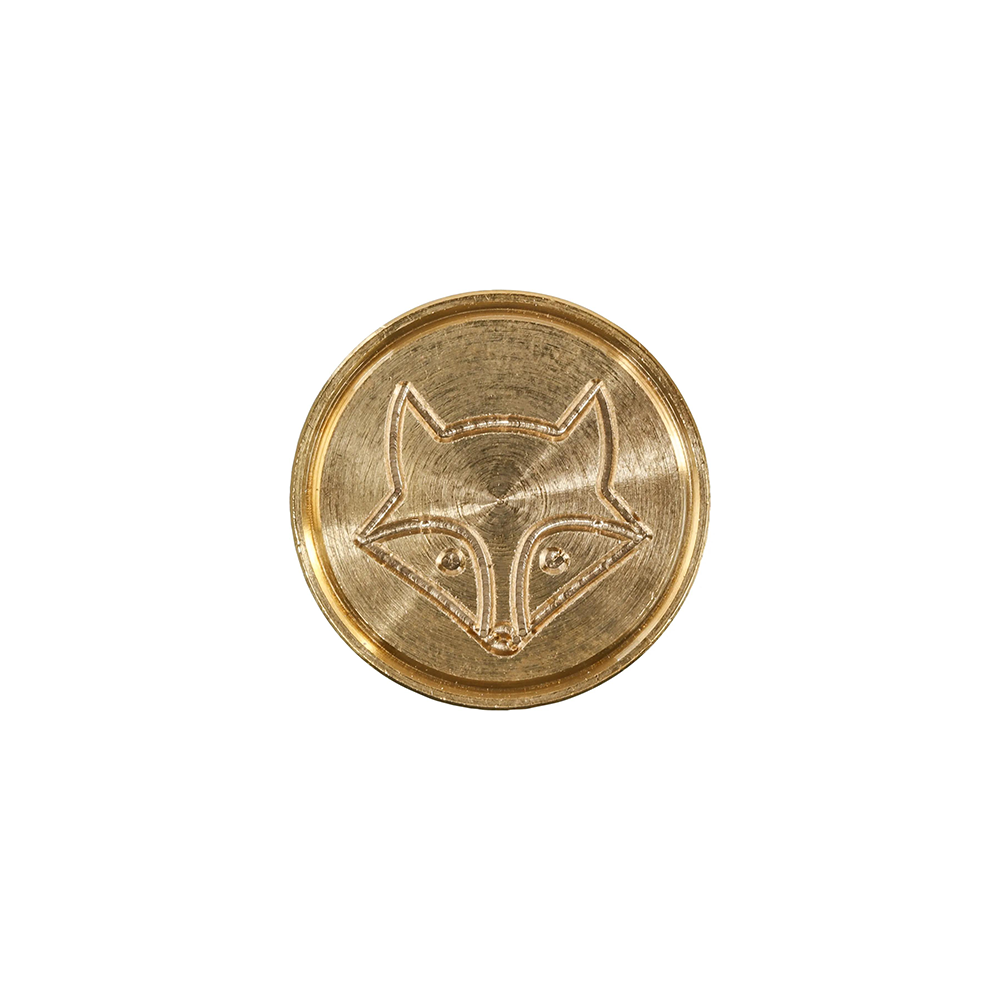 Brass WAx Seal Stamp 24mm Fox * J. Herbin