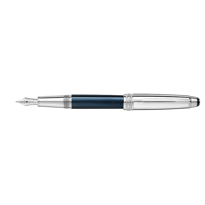 Blue Hour Doué fountain pen , Meisterstück Solitaire * Montblanc