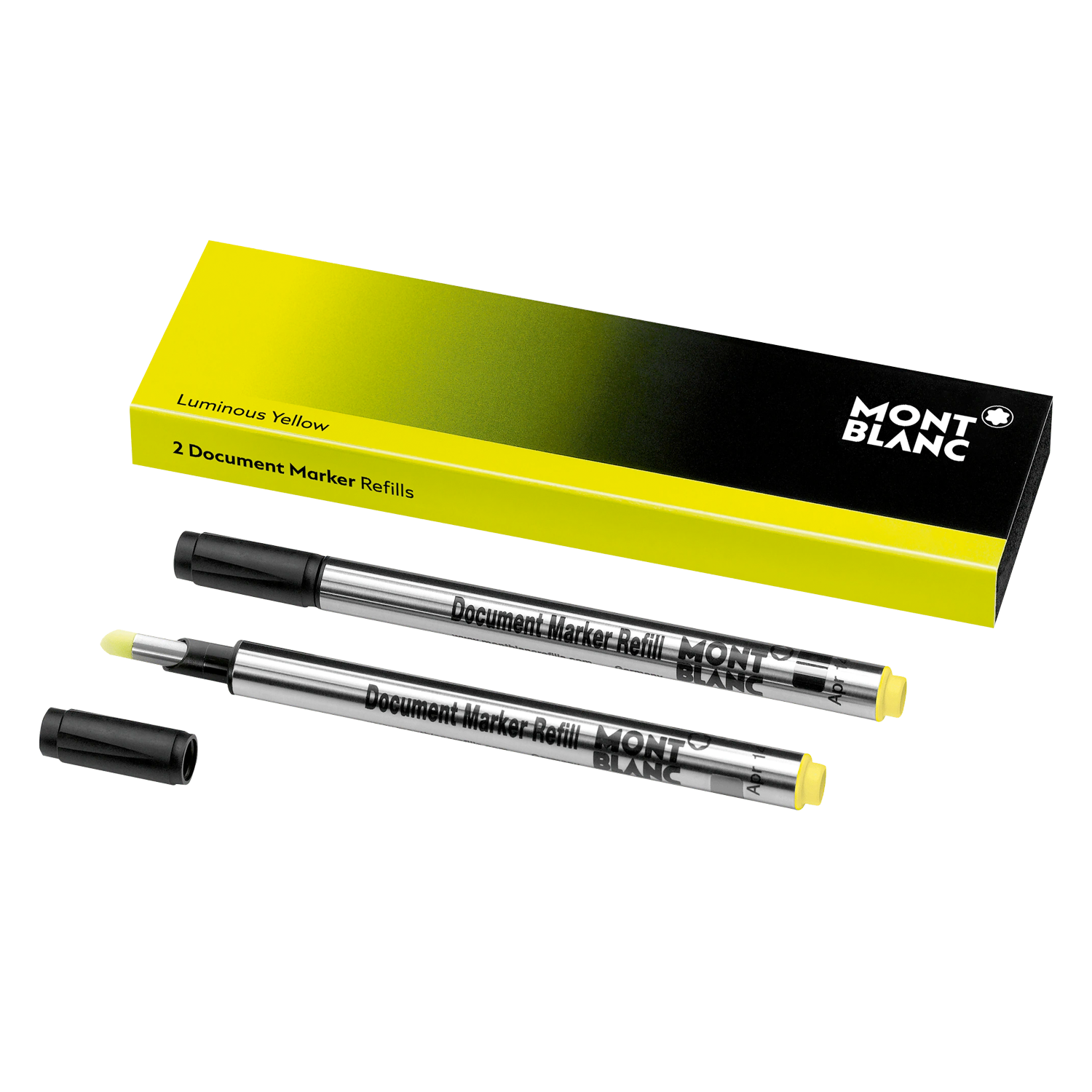 Document Marker Luminous Yellow LeGrand roller refills * Montblanc