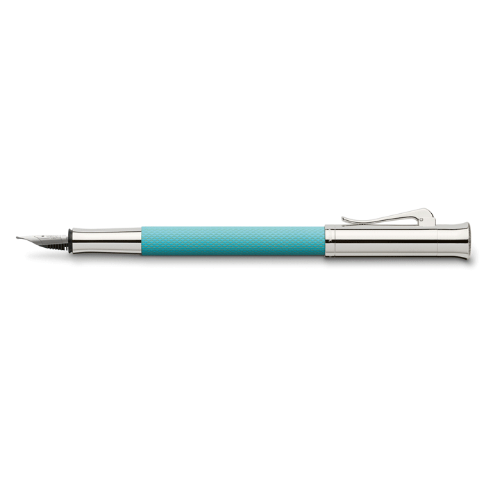 Guilloche Turquoise vulpen * Graf von Faber-Castell