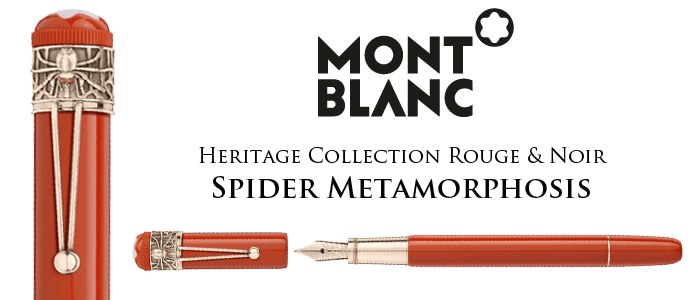 Montblanc Heritage Rouge Et Noir Spider Metamorphosis 2024 www.alhudapk