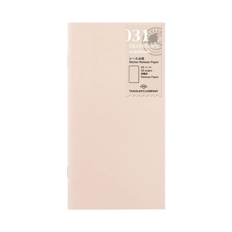 TCR031. Sticker Release Paper Refill Regular * Traveler's Company