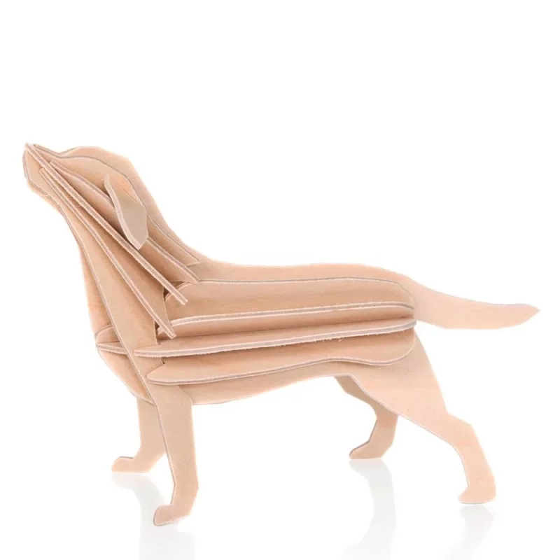 17. Labrador * 3D puzzle card * LOVI