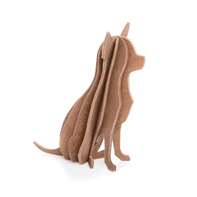 19. Chihuahua brown * 3D puzzel kaart * LOVI