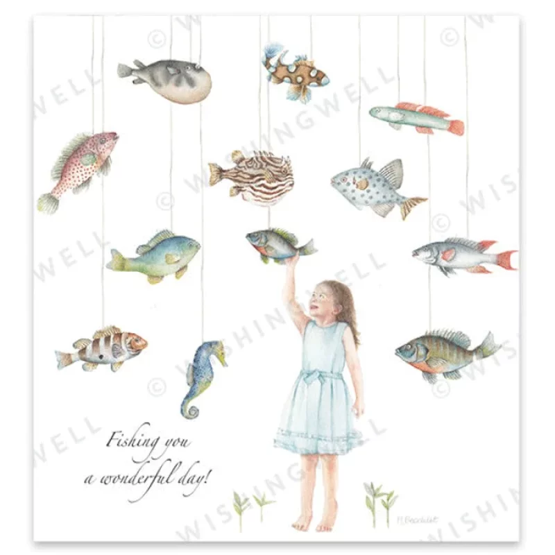 W40. Fishing you a wonderful day! * Wishingwell gift card