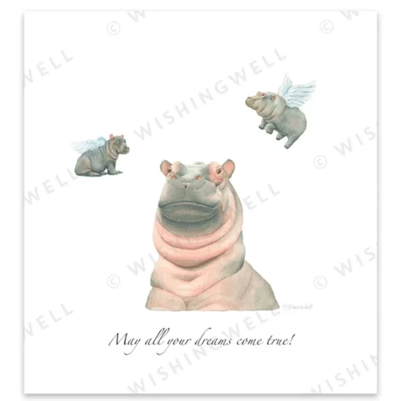 W46. May all your dreams come true * Wishingwell gift card