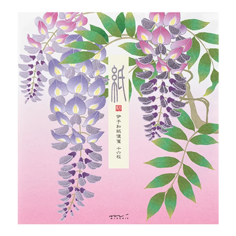 49.1 Wisteria Letter Pad * Midori