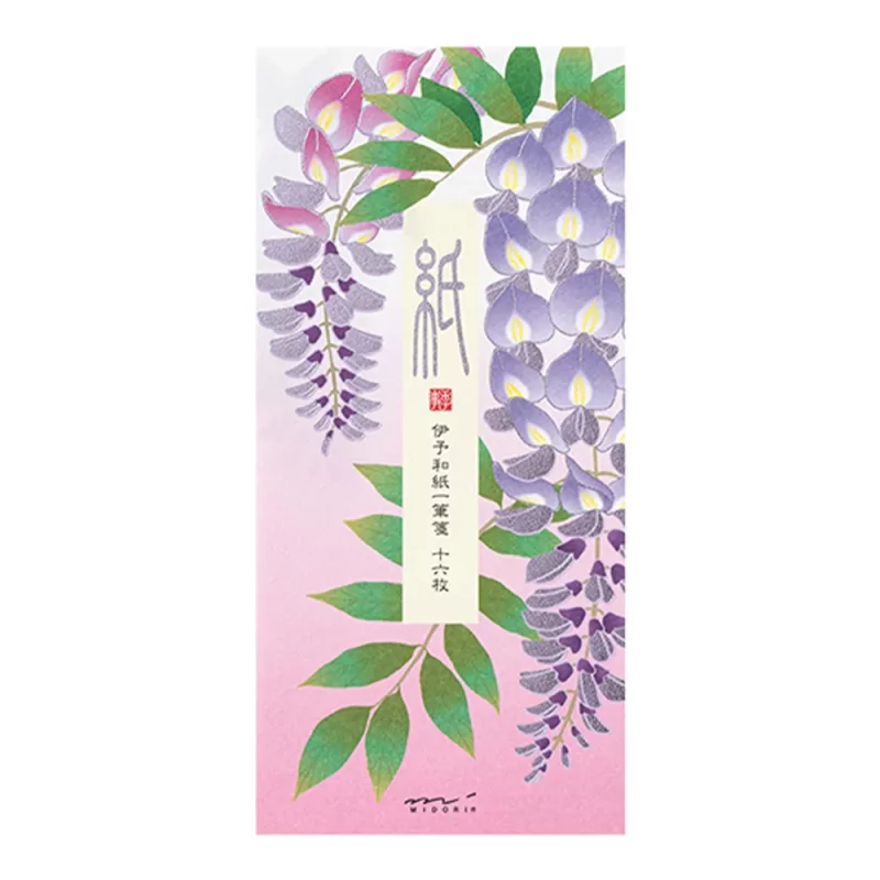 49.3 Wisteria Message Pad * Midori