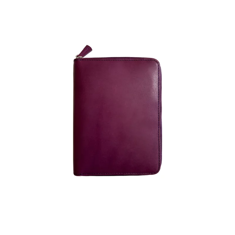 5 Pen Purple Pen Case * Galen Leather