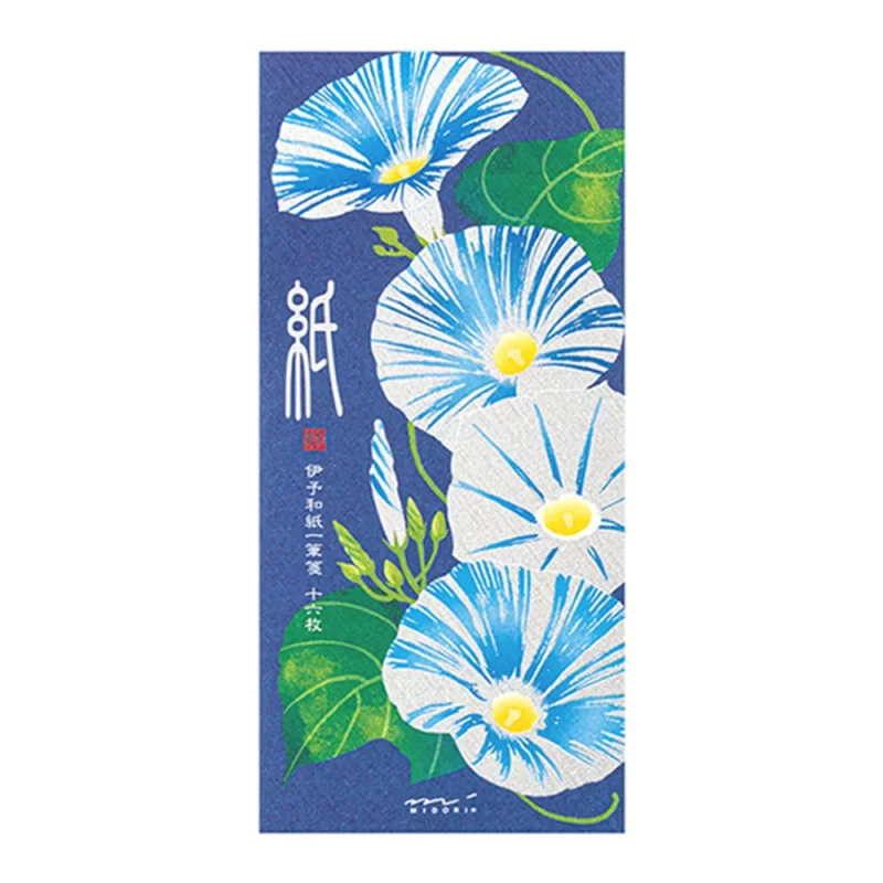 53.3 Morning Glory Message Pad * Midori