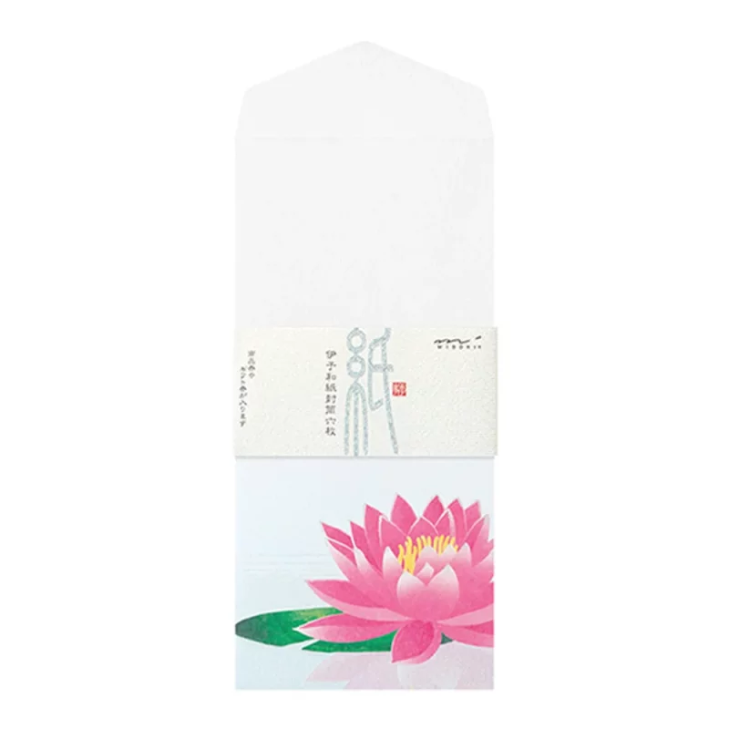 54.2 Water Lily Envelopes * Midori