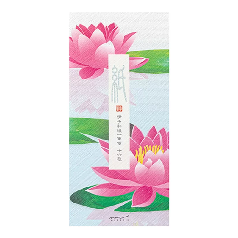 54.3 Water Lily Reflection Message Pad * Midori