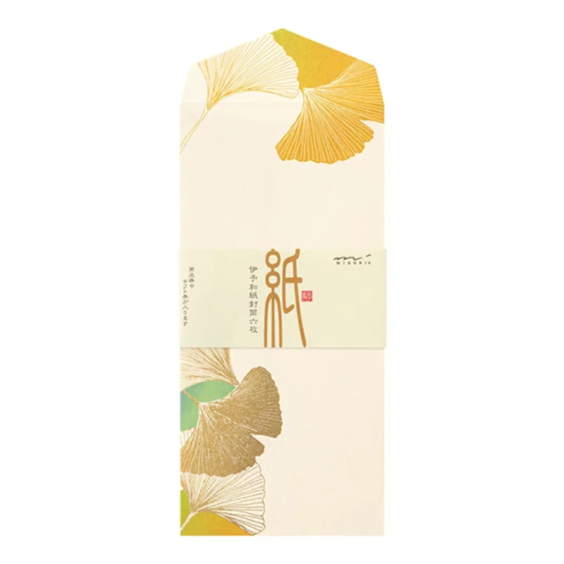 72.2 Dancing Ginkgo envelopes * Midori
