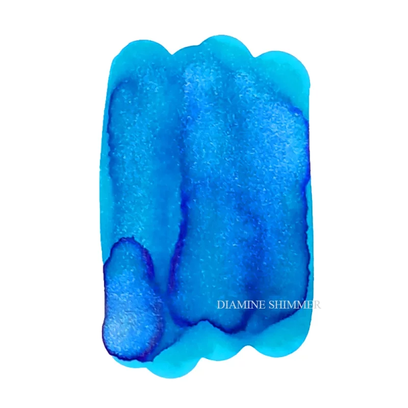 Blue Lightning shimmer ink * Diamine