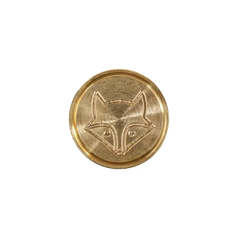 Brass WAx Seal Stamp 24mm Fox * J. Herbin