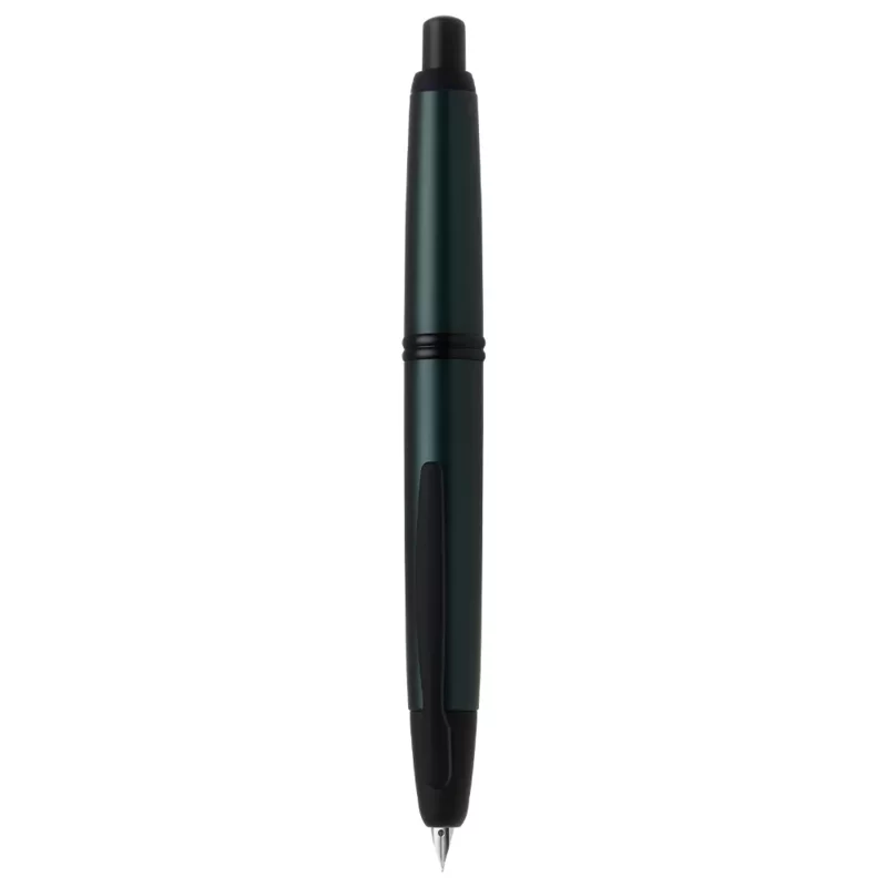 Capless Stainless steel Matte Deep Green fountain pen * Pilot