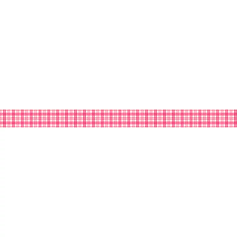 D603 * Overlapped Wide Gingham Check Pink * MT Masking Tape