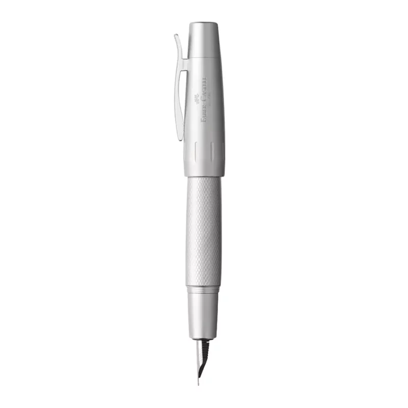 E-motion Pure Silver fountain pen * Faber-Castell