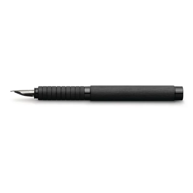 Essentio Aluminium Black Fountain Pen * Faber Castell