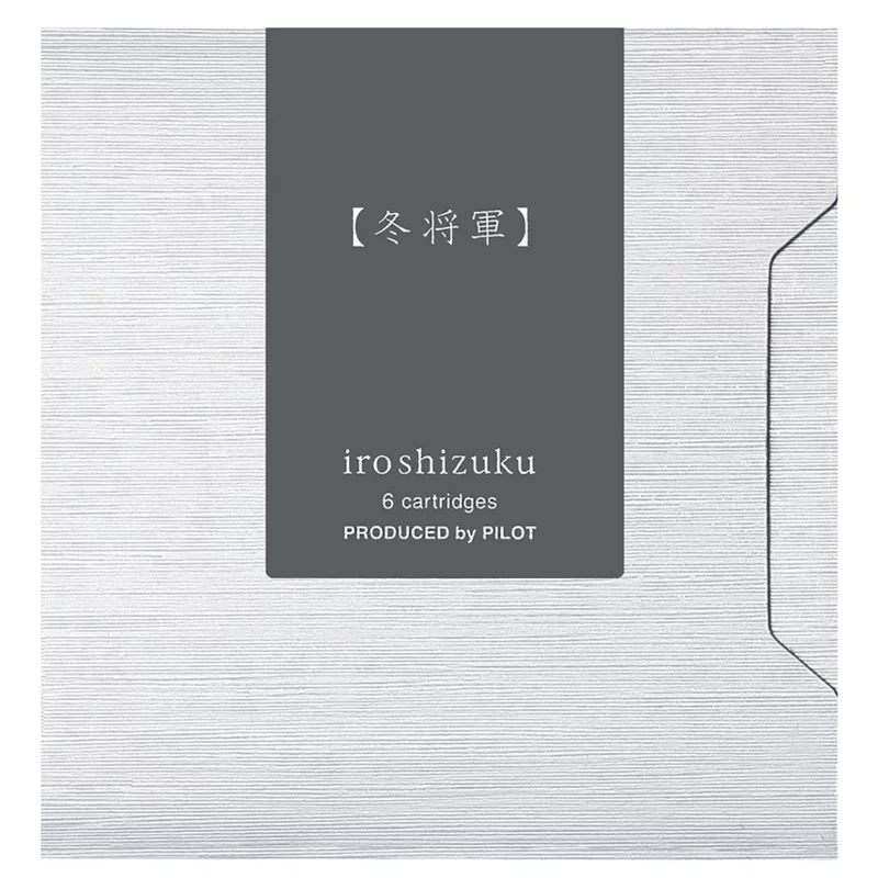Fuyu-syogun cartridges * Iroshizuku Pilot