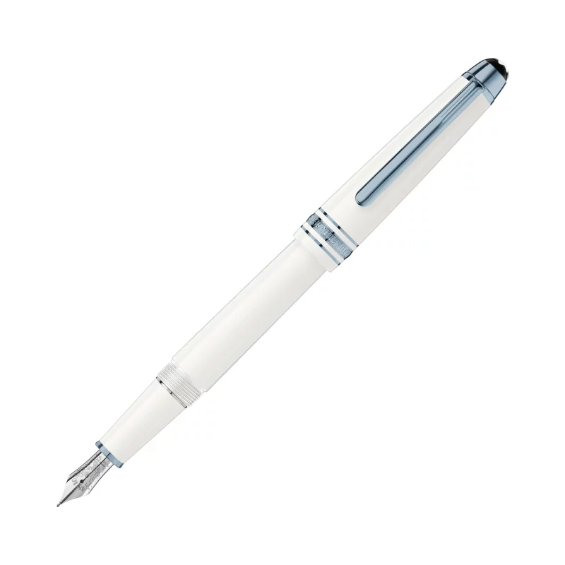 Meisterstück Glacier White Precious Resin Classique Fountain Pen * Montblanc