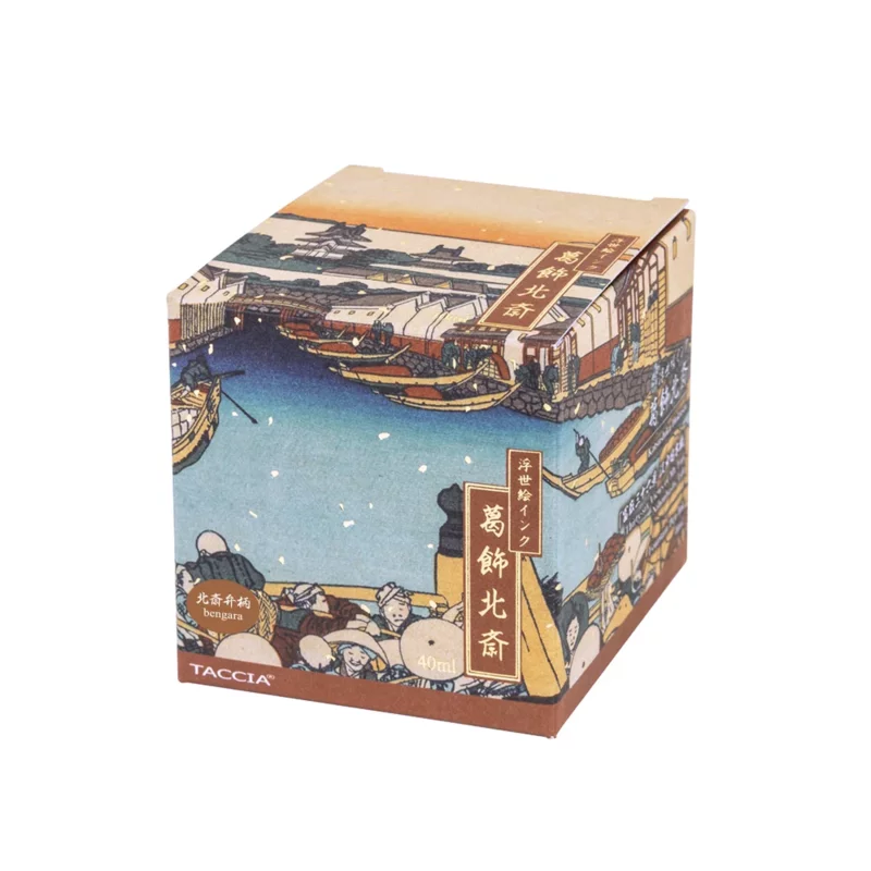 Hokusai Bengara Taccia Ukiyo-e ink * Taccia
