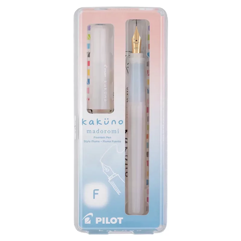 Kakuno Madoromi Ivory Fountain Pen * Pilot