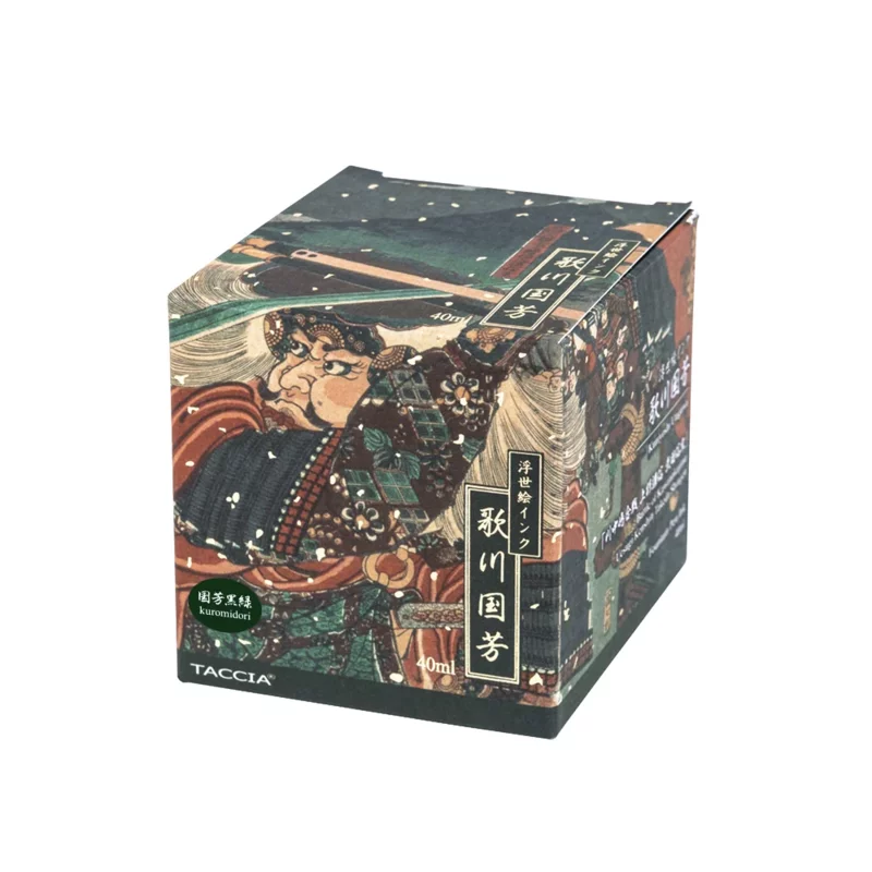 Kuniyoshi Kuromidori Taccia Ukiyo-e ink * Taccia