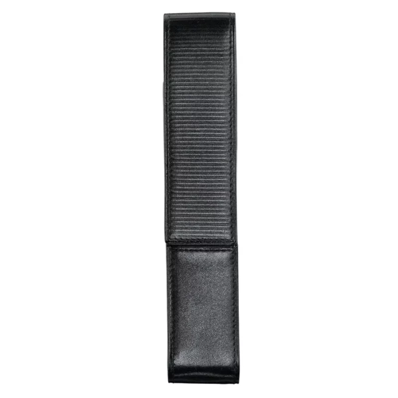 Lamy pen holder in black leather for 1 pen