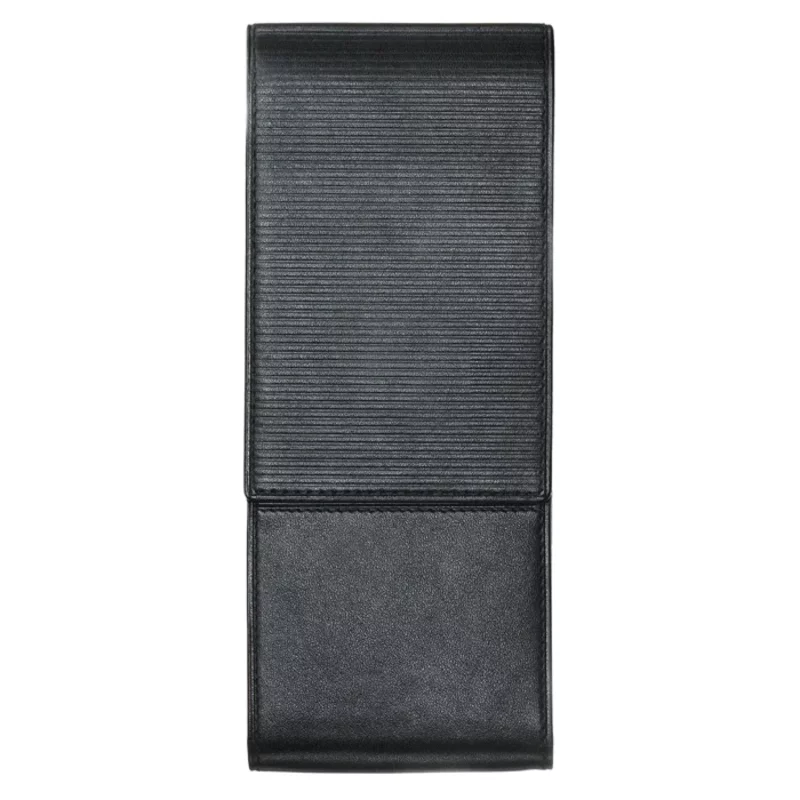 Lamy pen holder in black leather for 3 pens