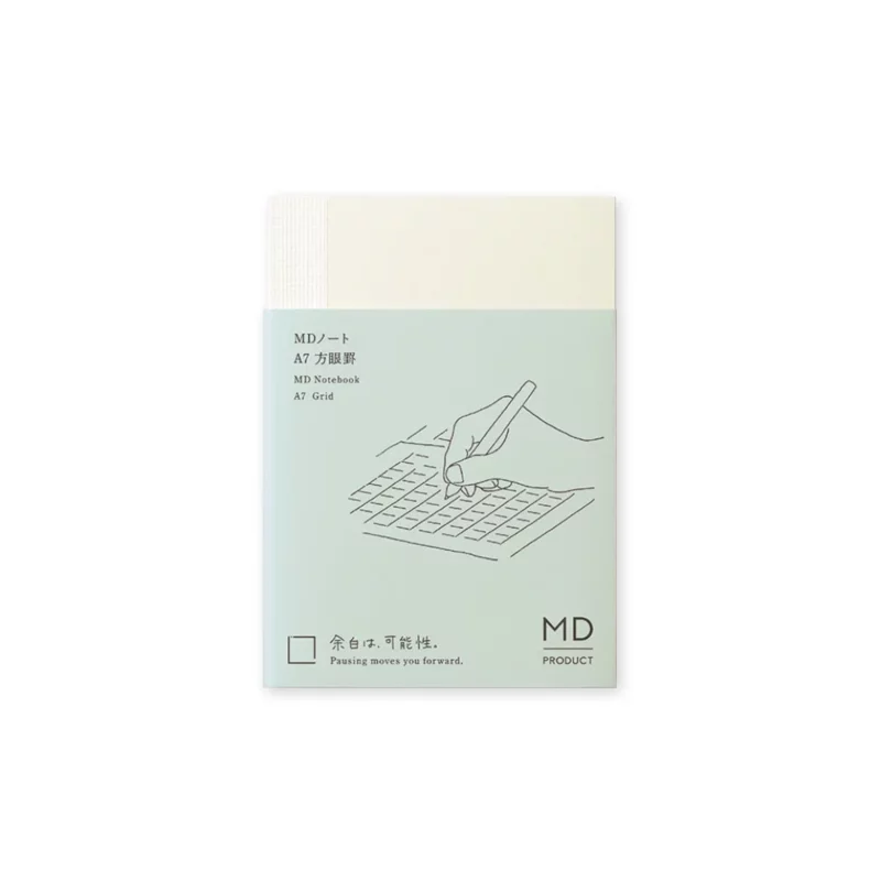 MD notebook A7 Grid * Midori