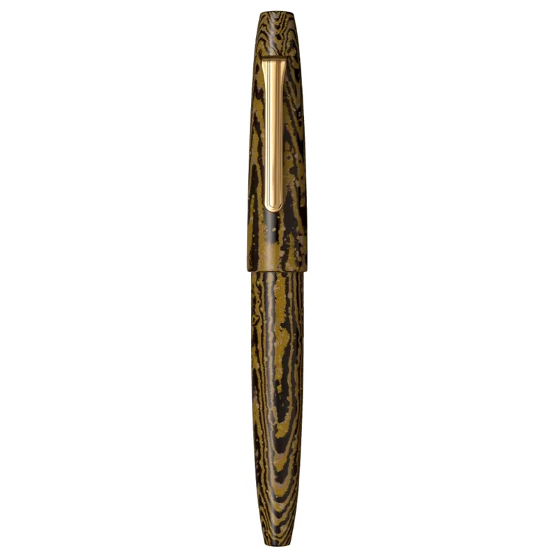 Mouku, Jakuchu Ito's Tiger, Naginata Togi Ebonite fountain pen * Sailor