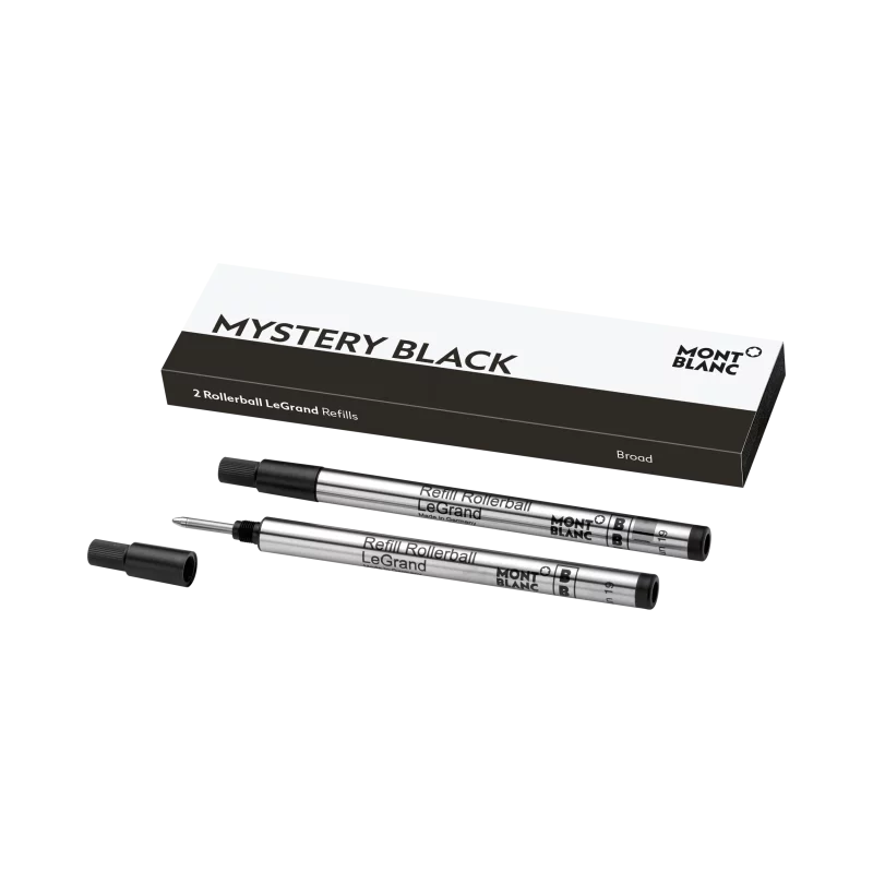 Mystery Black LeGrand rollerball refills * Montblanc