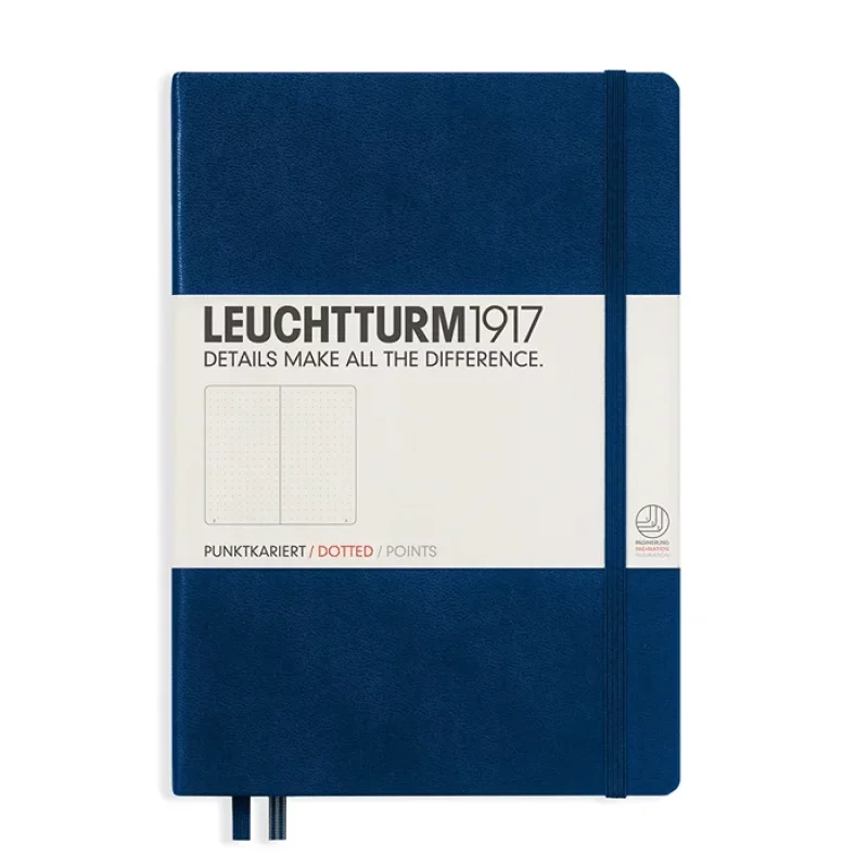 Notebook A5, Hardcover, Navy * Leuchtturm1917