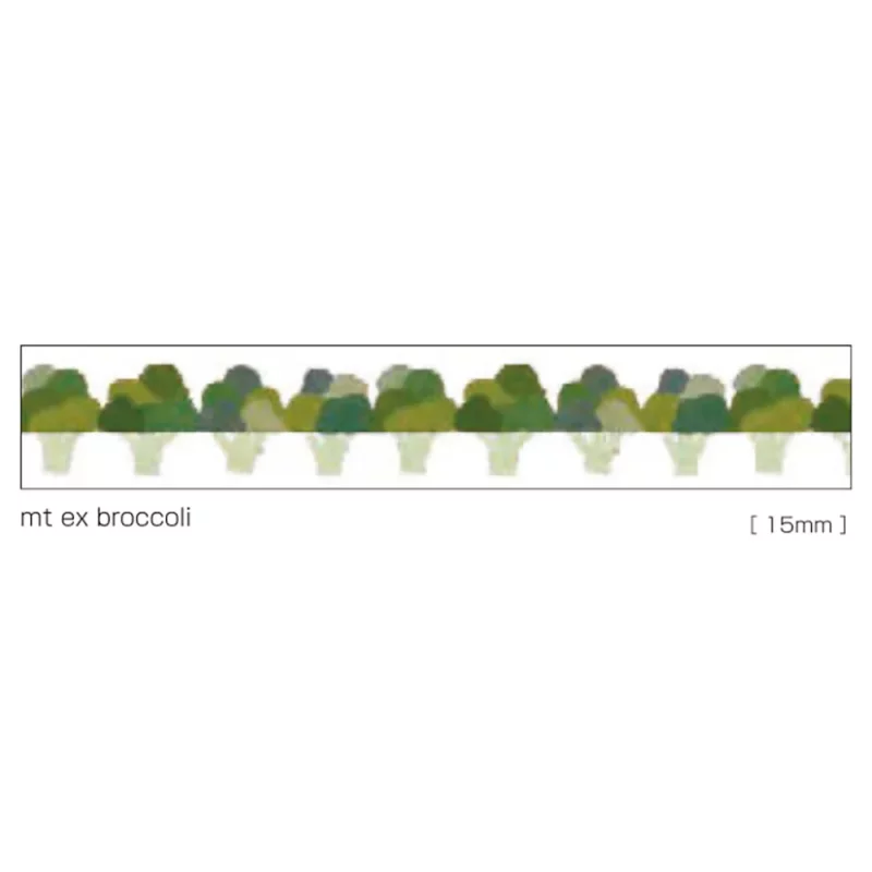 P189 * Broccoli * MT masking tape