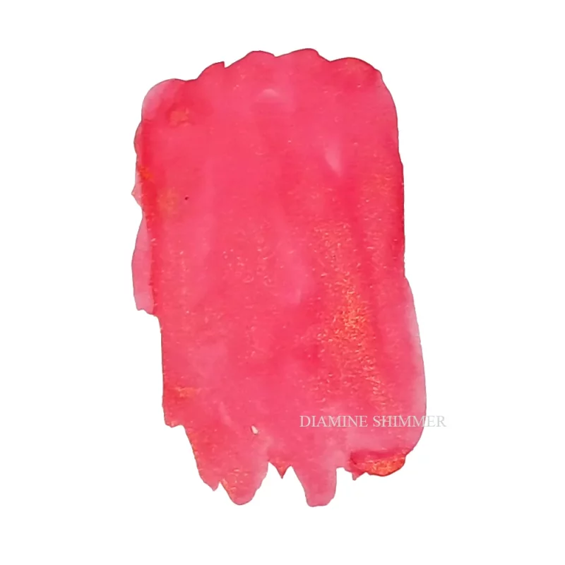 Pink Glitz shimmer ink * Diamine