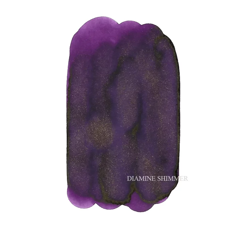 Purple Pazzazz shimmer ink * Diamine