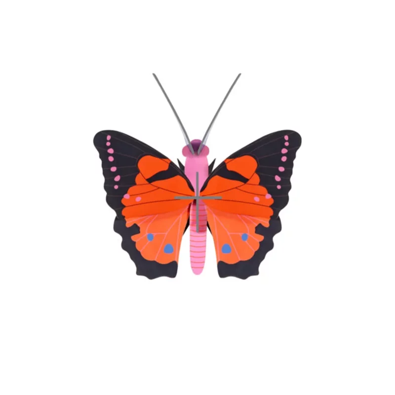 R31. Large Fox Butterfly Wall Art * Studio ROOF