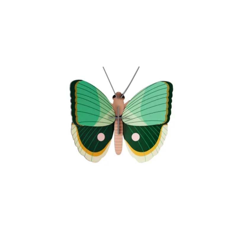 R34. Fern Striped Butterfly Wall Art * Studio ROOF