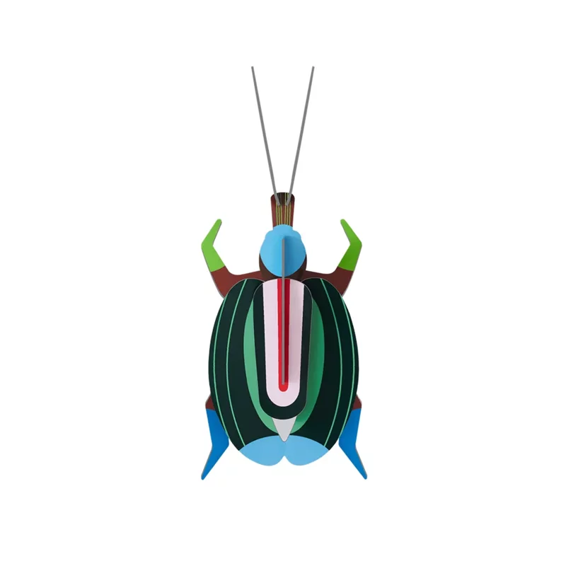 R50. Green Fig Beetle Wall Art * Studio ROOF