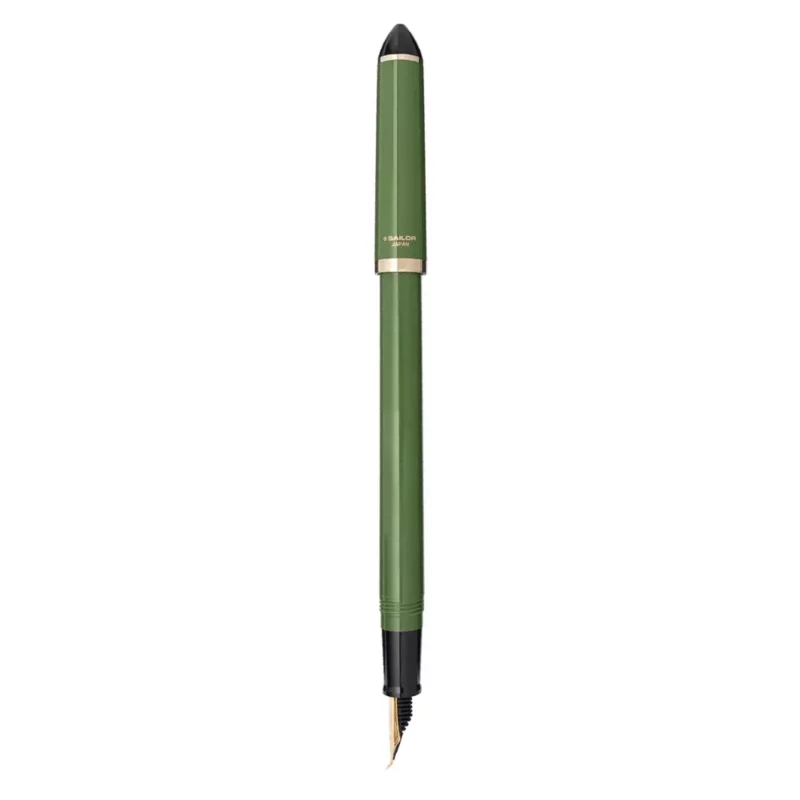 Sailor fude De Mannen fountain pen green 50° * Sailor