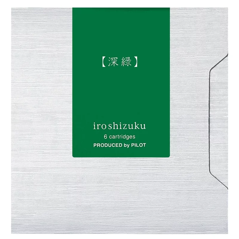 Shin-ryoku cartridges * Iroshizuku Pilot