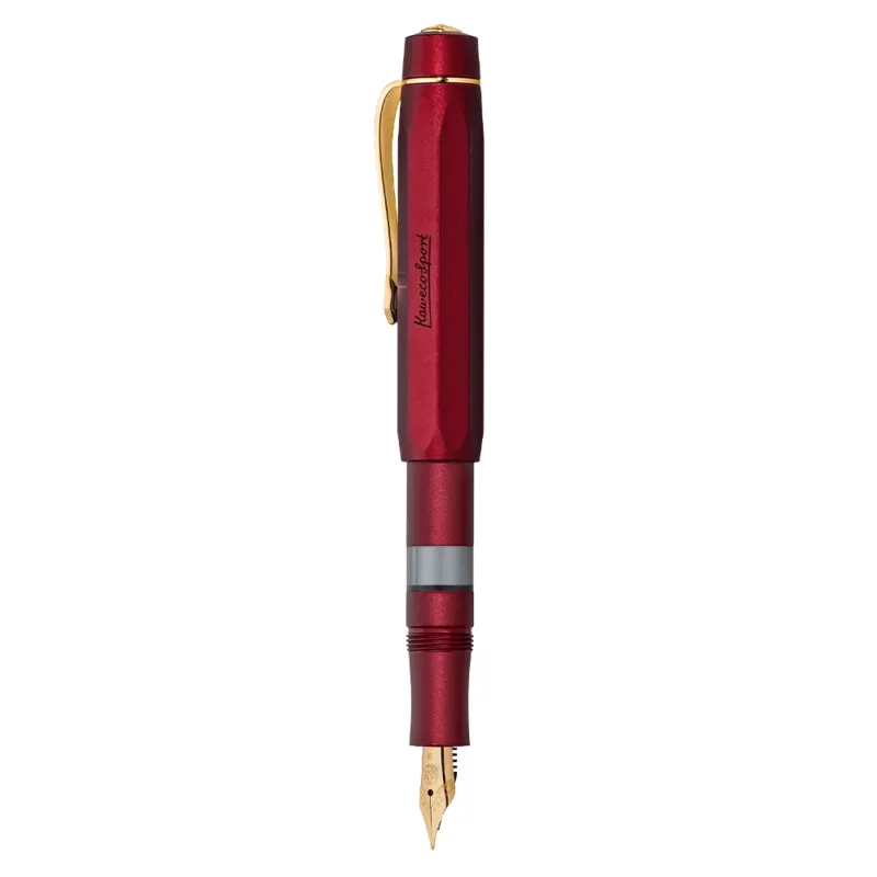 Sport AL Piston Filler Bordeaux Fountain Pen * Kaweco