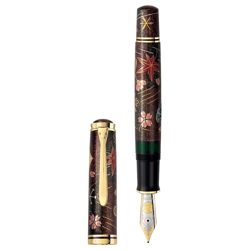 Maki-e Four Seasons Lucky Charm M1000 Fountain Pen Limited Edition * Pelikan