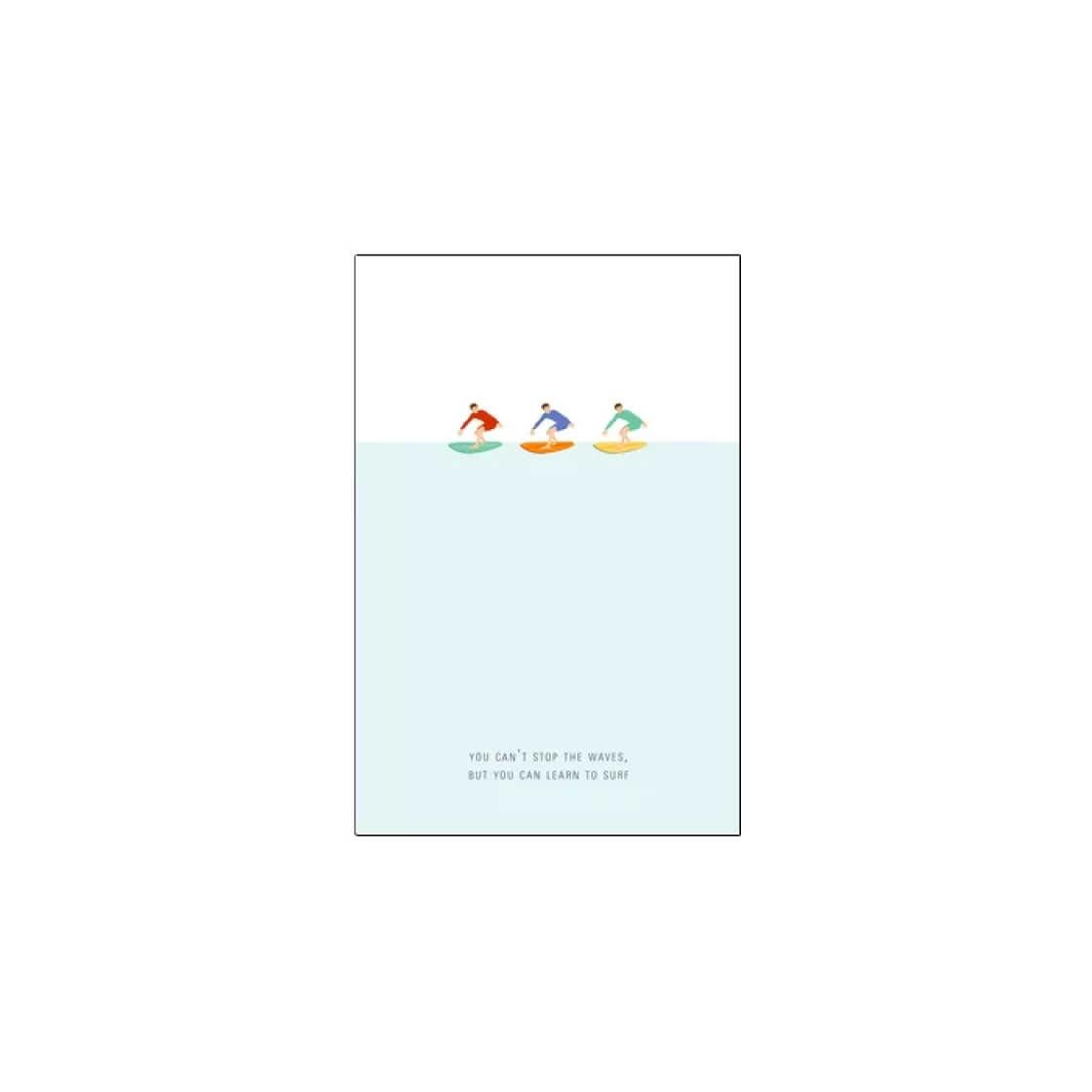 017. You can't stop the waves * Studio Mira gift cards