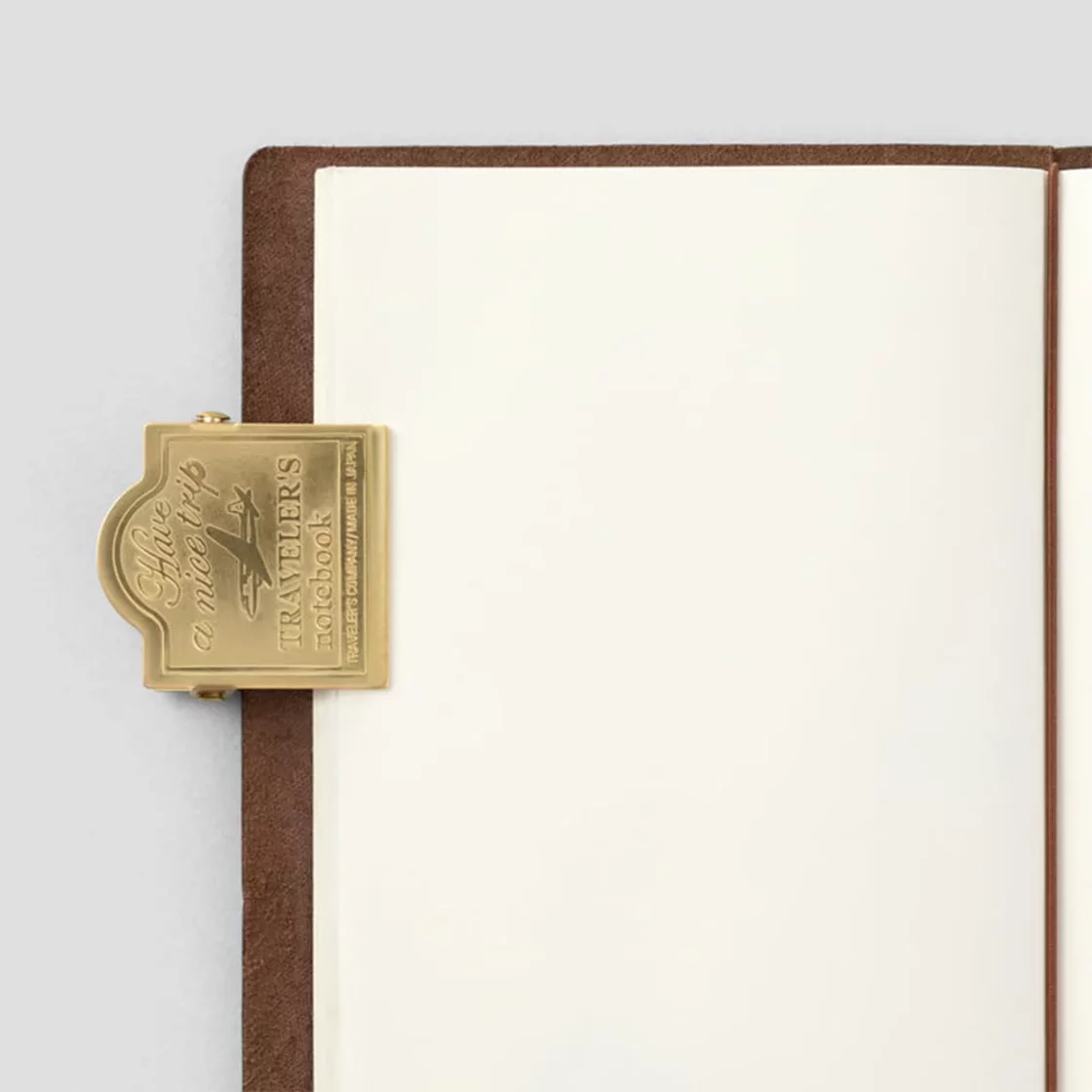 030. Brass Clip Airplane * Traveler's Company
