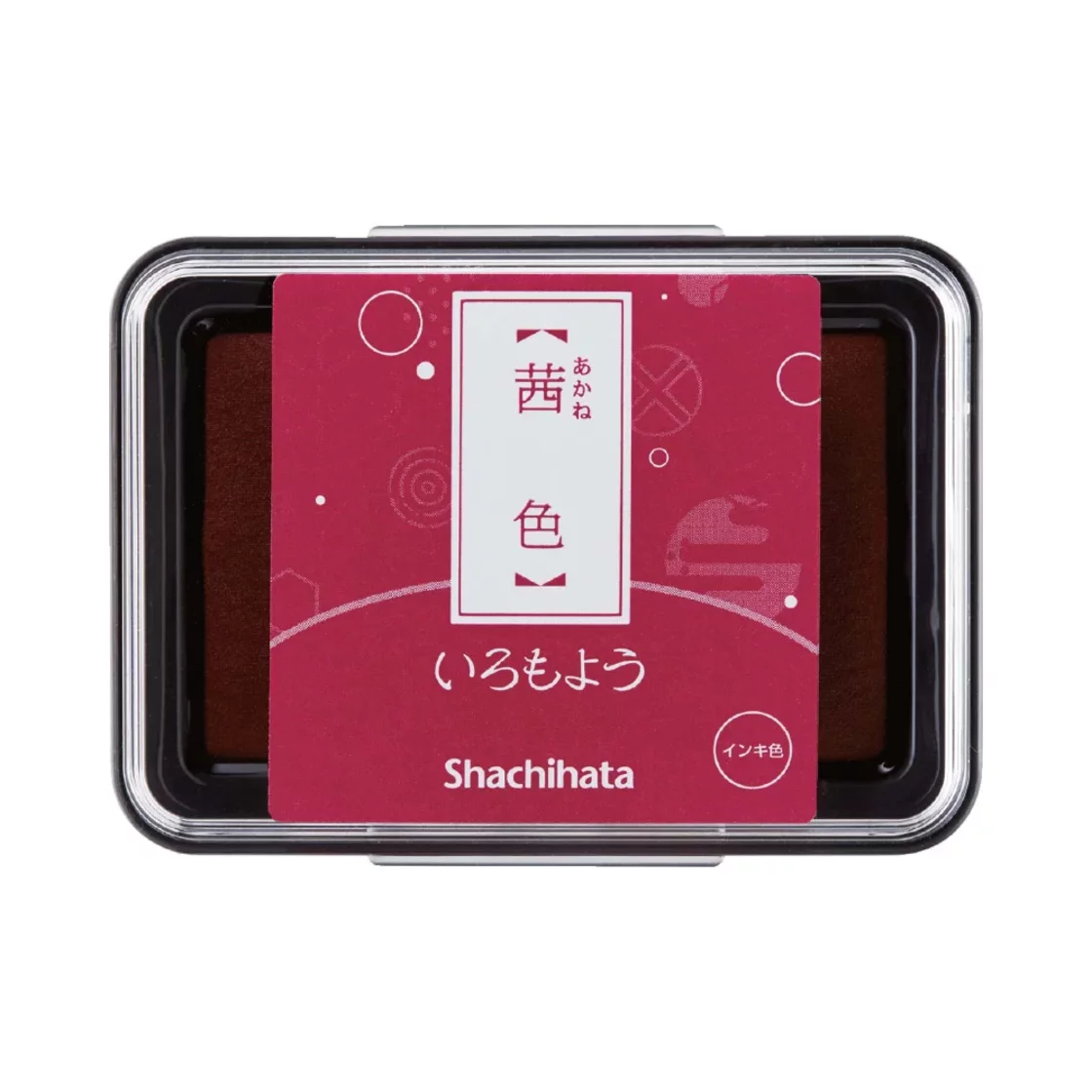 SH06. Stamp Pad Dark Red * Shachihata