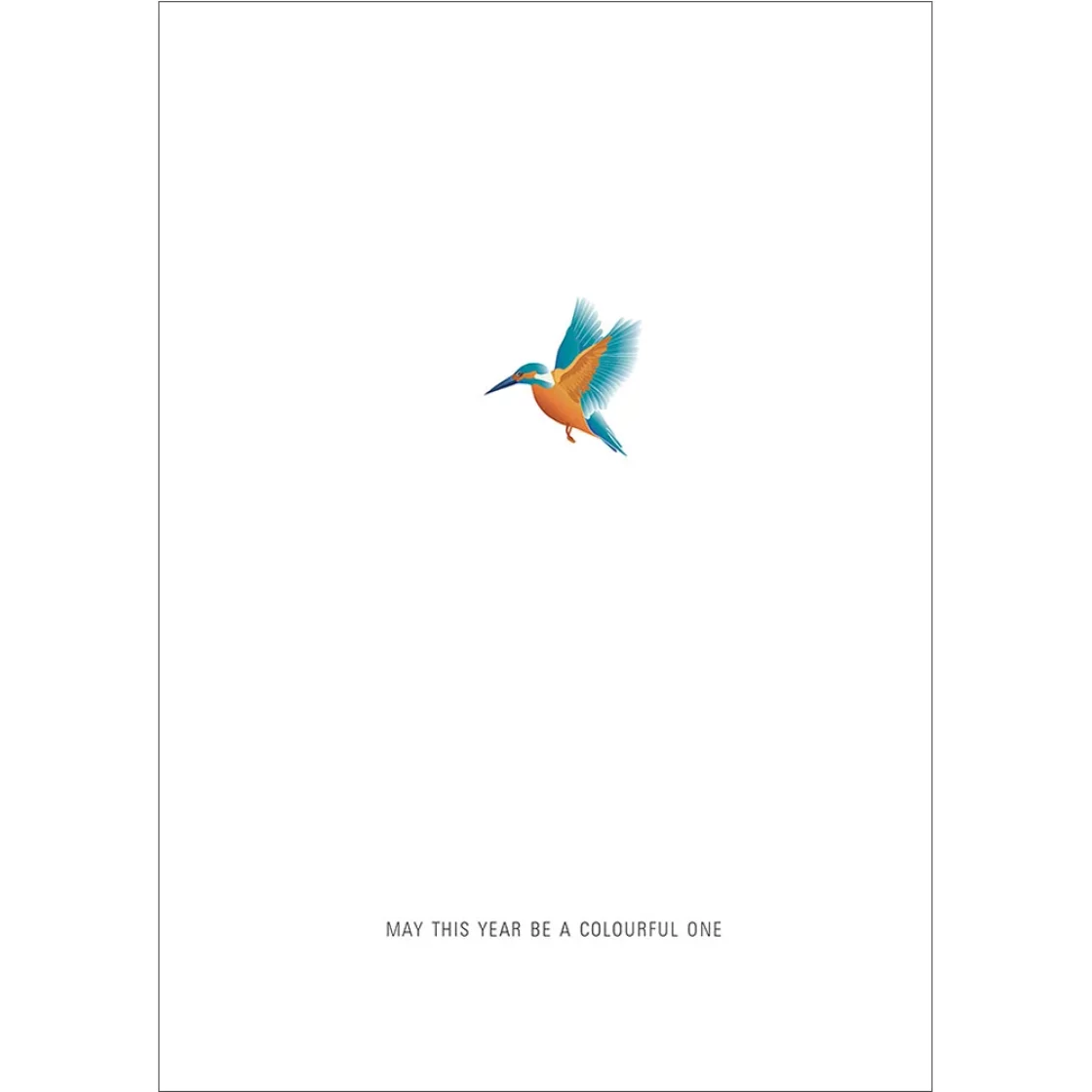 068. May this year be a colourful one* Studio Mira greeting cards